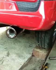 Knalpot Mobil HKS Gronel Full Hitam: Pilihan Terbaik untuk Mobil Bensin Carry Futura Avanza Xenia & Lainnya