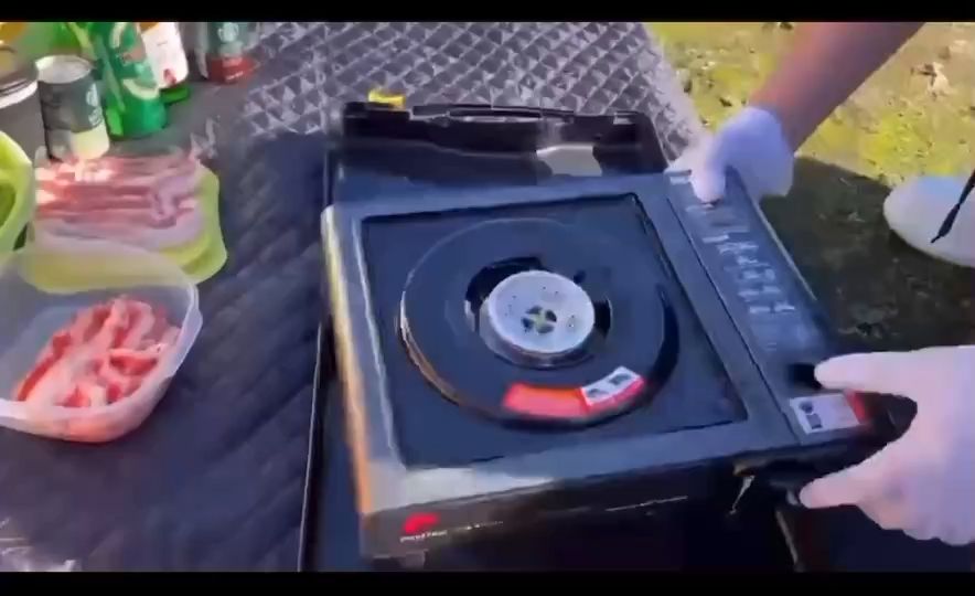 XIAWEI New Portable Butane Gas Stove Double use Mini Camping-GAS ( AZ-AZ )