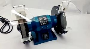 MYDIYHOMEDEPOT - KWSIC / MOSTAZ 6 INCH BENCH GRINDER MACHINE POLISH GRINDING 300W MESIN PENGISAR BATU 6 month WARRANTY