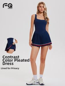 forquee | Sleeveless Slimming Quick-drying Breathable Anti-exposure Sport Dress