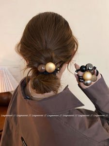 Dây Buộc Tóc Đàn Hồi Cao Phong Cách Tối Giản Đa Năng Dây Buộc Tóc Đuôi Ngựa Thấp Dây Buộc Tóc Tròn Dây Buộc Tóc Bằng Da Dẻo