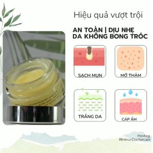 Kem giảm Mụn ẩn Mụn đầu đen cho da dầu Doctor Care Acnes Elimination 30g