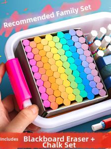 KUALIWEN | Multicolored Non-toxic Dustless Chalk