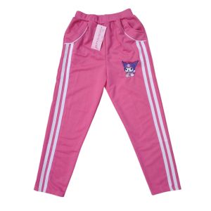 Kids Girl Long Pants Cartoon Kuromi Cotton Pants /Seluar Panjang Budak Perempuan Bercorak Kuromi & Hello Kitty Kain Lembut Selesa Pakai Kain Kapas
