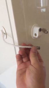 2 Pieces Baby Safety Lock Refrigerator Lock Child Anti-clamping Cabinet Door Lock Door Stopper Freezer Lock