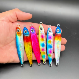 "ส่งจากไทย" 6สี เหยื่อจิ๊ก WaveSea เหยื่อตกปลาทะเล เหยื่อJigging เหยื่อCasting 40G 60G 80G
