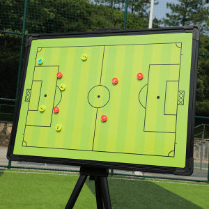 วางแผนฟุตบอล กระดานวางแผน กระดานโค้ชฟุตบอล กระดานแม่เหล็กวางแผนฟูตบอล กระดานฟูตบอล มีขาตั้ง Football Strategy Board