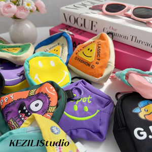 KZL New Arrival Portable Storage Bag Mini Coin Purse Earphone Storage Anti-Lost Lipstick Key Phone Case Pendant