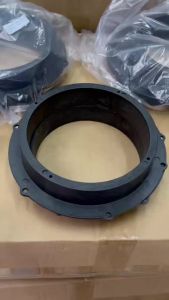 2Pcs 6.5inch Car Speaker Mounting Spacers Adapter Rings Mount Bracket Ring for Audi for VW Magotan Skoda Speaker Spacers Black