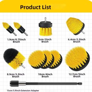 Multifunctional Cleaning and Polishing Brush Electric Bristle