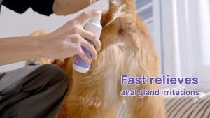 HICC PET Pet Anti-Microbial Anal Gland Spray Fast Anti Itch Soothing Inflamed Elimination Odor For All Pet 120ml