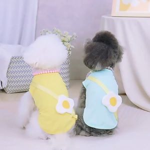 áo thun trứng tráng - trứng ốp la pastel xinh cho chó mèo - T3 PETS SHOP
