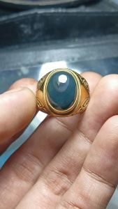 cincin bacan doko coklat blue z natural original