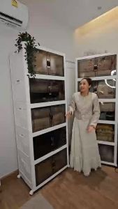 ตู้เก็บของ กับล้อ ตู้เสื้อผ้า ตู้เก็บของเด็ก กล่องใส่ของ เก็บของ ความจุสูง ลิ้นชักเก็บของ ห้องครัวและห้องน้ำห้องนอนมีให้บริการ ประหยัดพื้นที่ ตู้เก็บของแบบมีฝาพับ การปิดผนึก