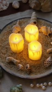 PRADO MALAYSIA 7cm/11cm/15cm LED Swinging Flameless Candle Night Party Wedding Birthday Decoration Candles Lampu Lilin 蜡烛灯