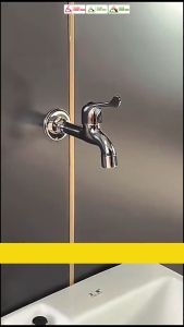 Van nước chia 3 cổng xả Chất liệu SUS Inox 304 Stainess Steel ren 20mm 21mm Minh House