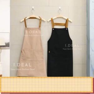 🌟HOT SALE&COD🌟Cartoon Kitchen Apron Waterproof Oilproof BBQ Cooking Baking Apron with Pocket for Men &Women