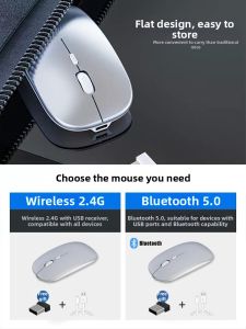 WOMINGTE | Wireless Silent Bluetooth Mouse