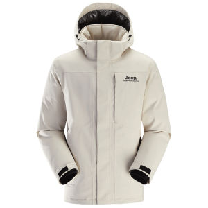 Jeep | Jeep Official Flagship Store Outdoor Winter Down Jacket Mens Waterproof Warm Travel Outerwear Skiing Coat Windproof Breathable