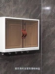 Rak penyimpanan dinding/rak penyimpanan multi tingkat dapur kamar mandi/dapat digantung di dinding dapat diletakkan di atas meja/rak penyimpanan multifungsi