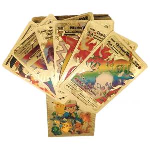 55Pcs/box Pokemon Animation Elf Magic Baby Cards Album Pokemon  Foil Cards