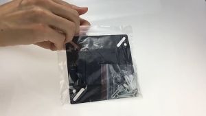 Bracket TV Wall Mount VESA 100 x 100 untuk TV 12-22 Inch - Hitam