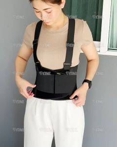 OML Welly-X เข็มขัดพยุงหลัง ใส่ยกของ เสริมแกนพยุงหลังล่าง 4 จุด เสื้อพยุงหลัง รับประกันสินค้า ยินดีคืนเงิน หลังไม่เสีย