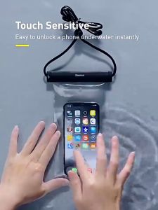 Baseus mobile phone waterproof bag PRO cylindrical sliding cover swimming and diving mobile phone waterproof case