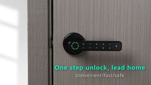 🚚SG Fast Delivery📦 Digital Lock Door Lock Fingerprint Lock Smart Scramble Pin Code Lock Keyless Bluetooth Lock Mobile Phone Unlock Smart Password Wooden Door Lock children day gifts