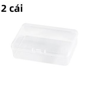 Hộp Lưu Trữ Thẻ Nhựa Trong Suốt Dành Cho Thẻ Thành Viên Ngân Hàng Thẻ Doanh Nghiệp Phân Loại Thẻ Hình Chữ Nhật Có Thể Tái Sử Dụng Có Nắp Đậy