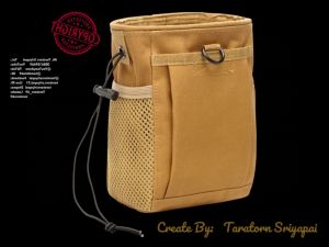 Molle คาดเอว หรือ ถุงทิ้งแมก แบบคาดเข็มขัด ขนาดคอมแพค หรือ ถุงคาดเอวใส่ของเอนกประสงค์ ผ้ากันน้ำ 600D มีผ้ารูดปิดเป็นฝาได้แบบ D-Ring มี 3 สีให้เลือก สีดำ สีเขียว สีกากี