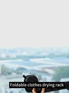 【LOCAL STOCK-Deliver in 2-3 days】Folding Clothes Hanger Wall Mounted Clothes Rack for Indoor Balcony Accessories Aluminum Alloy Retractable Rod Home Laundry Clothesline