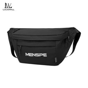 LouisWill Crossbody Bags Shoulder Bag Messenger Bag School Bag Large Capacity Shoulder Bag College Style Waist Bag Contrast Color Bags For Students Men Women