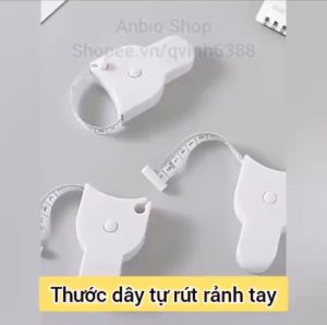 Thước Dây Đo Cơ Thể Tự Động mini 1.5m Mềm Mại Tiện ích