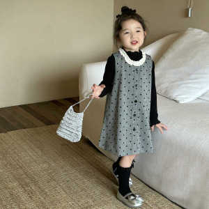 Bộ Váy Công Chúa Mùa Xuân Cho Bé Gái Bộ Quần Áo Trẻ Em Mới Váy Sơ Sinh Áo Vest Váy Dây Bộ Quần Áo Mùa Xuân Cho Bé Gái