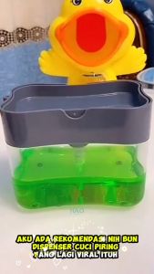 Tempat Sabun Cuci Piring / Dispenser Sabun Cuci Piring