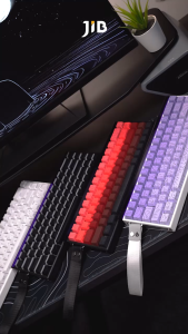 KEYBOARD (คีย์บอร์ด) AULA HERO68HE NEPTUNE MAGNETIC SWITCH RGB - GRADIENT PURPLE