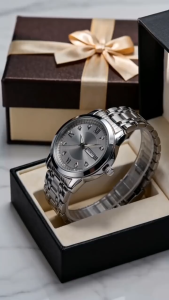 Stainless Steel Quartz Watch Classic Business Luminous Calendar Wrist Watch Durable Metal Strap Casual Formal Daily Wear
