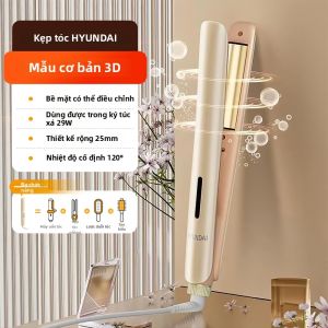 Hyundai | Dụng Cụ Duỗi và Uốn Tóc Đa Năng Ion Âm
