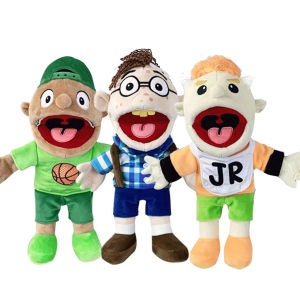 【New Arrival】 Boy Jeffy 15.7 Inch Soft Plush Muppet Toy for Kids Play Birthday Gift and Collectible Fun
