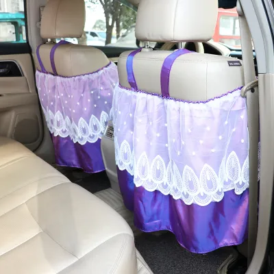Car Decorative Shift Lever Cover Set Hand Brake Handle Cover Shoulder Pad Cover Rearview Mirror Cover Gear Shift Cover Armrest Box Mat