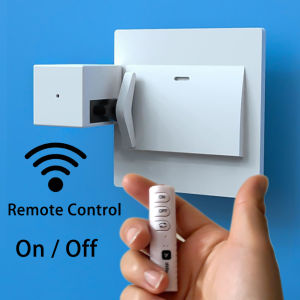 Smart Control with App Wiring-free Wireless Remote control turn off lights smart Auto Press wall Light switch Bot Automatic Physical Click Lamp Switch Button On Off finger press Arms Bot