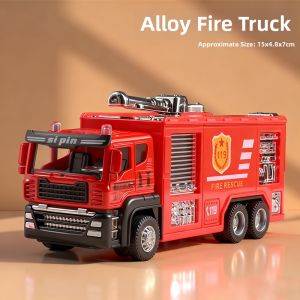 Fire Truck Toy Car Water Spraying 3-6 Years