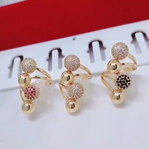 Cincin Boba Wanita: Aksesoris Fashion Awet Tahan Lama Anti Karat Cocok Untuk Harian G8-C4