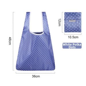 Foldable Portable Oxford Cloth Eco-friendly Shopping Bag