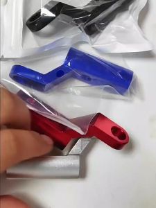 HOTSPEED Motorcycle Side Mirror Extension Bracket Clamp Holder Mount Universal Aluminum Alloy