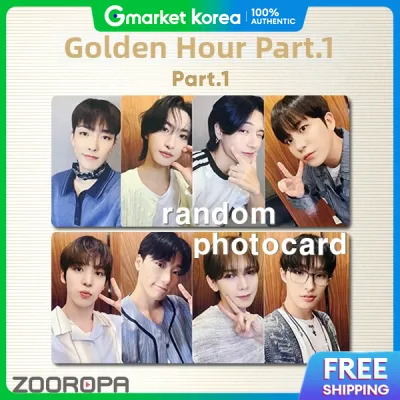 (B Photocard) Ateez Golden Hour Part 1 (Genuine /Soundwave)