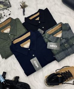 Áo Sơ Mi Nam CQR Big Size 2XL 3XL – Hàng Xuất Khẩu | Form Rộng Cotton Mát Dành Cho Người Mập