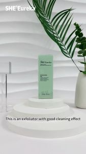 SHEEurekaChlorella Vulgaris Scrub Cleanser Oil Control Deeply Cleansing Exfoliates peel GentleFacial