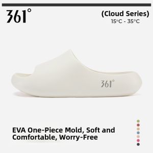 361° | Anti-slip Thick Sole Soft Mens Indoor Outdoor Slides 2026 New